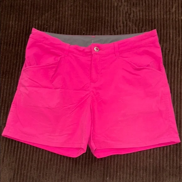 PATAGONIA WOMEN'S QUANDARY SHORTS - 5 INCH Size 8 Pink - Picture 1 of 8